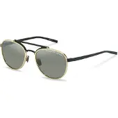 Porsche Design P8972 Aurinkolasit 55/20/145 Kulta / musta Metalli UNISEX P8972