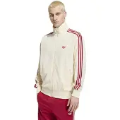 Adidas Collegetakki 'Firebird' säämiskänkeltainen / karmiininpunaine