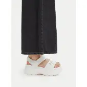 Crocs Soho Y Strap Sandal - Cream - 41/42