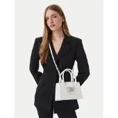 Armani Exchange for woman. XW000306AF12039U0011 White Structure Handbag (OSFA), Casual, Polyester