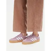 Adidas Originals Matalavartiset tennarit 'Samba' malva / valkoinen