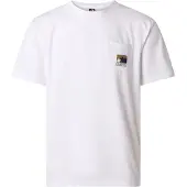 The North Face Paita 'Mountain' ecru / khaki / musta / valkoinen