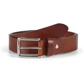 Howard London Leather Jeans Belt Roger - Brown - 90