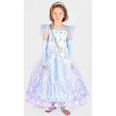 Den Goda Fen Naamiaisasut - Prinsessa Mekko - Frozen - - 2-4 v (92-104) - Naamiaisasut