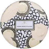 Voluspa Jasmine Midnight Blooms Japonica 3-Wick Tin Candle 40h 340 g