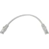 Lanberg PCU6-10CC-0025-S, 0,25 m, Cat6, U/UTP (UTP), RJ-45, RJ-45, Harmaa