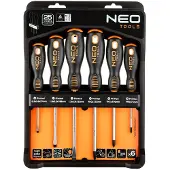Neo Tools Ruuvimeisselisarja, 6 kpl.