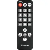 Cabletech Yleiskäyttöinen kaukosäädin DVB-T dekoderille seniorille Kruger&Matz:lle