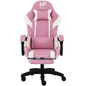 Infini Nojatuoli Core Pinkki/Valkoinen