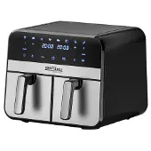 KRAFT&DELE Airfryer 9 l kahdella korilla,