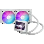 Asus ROG RYUJIN III 240 ARGB White Edition, 240mm AIO-nestejäähdytysratkaisu prosessorille, valkoinen