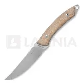 Mercury Trek - N690 - Natural Canvas Micarta veitsi