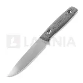Trc knives This Is Freedom 130mm puukko, black canvas micarta