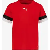 Puma Toiminnallinen paita 'TeamRise' punainen / musta / valkoinen