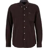Barbour Ramsey Tailored Cord Shirt - Brown - S