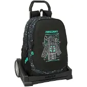 Safta Evolution Minecraft Screen 22.5l 44x32x16 Cm Rullalaukku