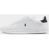 Ralph Lauren for man. 809P13083001 Heritage Court II white leather trainers (43), Flat, Laces, Casual