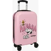 Snoopy Ressu Cabin Matkalaukku 38L, Vaaleanpunainen