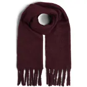Pieces Pcnikita Long Scarf Noos Bc - Burgundy - ONE SIZE
