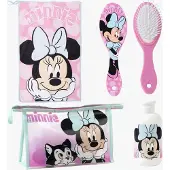 Disney Toilettilaukku + Pyyhe Hiusharja & Pullo