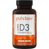 Puhdas+ Super D3-vitamiini 125 µg