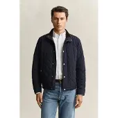 Gant for man. 7006638 Navy quilted jacket (M), Casual, Polyester