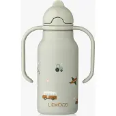 Liewood Kimmie vesipullo 25 cl Vehicles-Dove blue