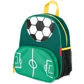 Skip Hop Spark Style Little Kid Backpack "Fotboll" - Green - ONE SIZE