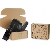 Betlewski C35-KO BLACK 100 ELITE miesten nahkavyö