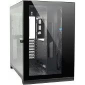 Inter-Tech C-703 Vision, Midi Tower, PC, Musta, ATX, mikro ATX, Mini-ITX, 15,5 cm, 41 cm (88881364)