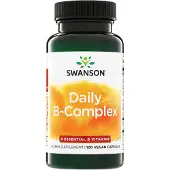 Swanson Health B-vitamiinikompleksi, päivittäinen - 100 kapselia