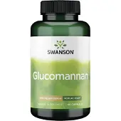 Swanson Health Glukokomannaani 665 mg - 90 kapselia