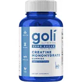 Goli Nutrition - Kreatiinimonohydraatti, sokeriton (60 kumivitamiinia)