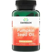 Swanson Health Kurpitsansiemenöljy, 1000 mg - 100 pehmeää kapselia
