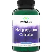 Swanson Health Magnesiumsitraatti Super Strength - 240 tablettia