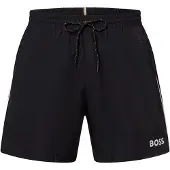 BOSS for man. 50514429 Starfish black swimsuit (XL), Beachwear, Recycled Polister, Sustainable