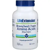 Life Extension - Haaraketjuiset aminohapot (90 kapselia)