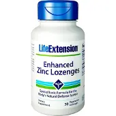 Life Extension , Parannettu Sinkin Lozenges, Peppermint, 30 Kasvislozengi
