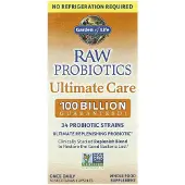 Garden of life , RAW Probiotikot Ultimate Care, 30 Kasvispillereitä