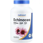 Nutricost , Echinacea, 240 Pilliä (400 mg per Pilli)