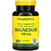 NaturesPlus , Magnesium, 200 mg, 90 Tabletteja