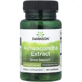 Swanson Health Ashwagjaha-uute 450 mg - 60 kapselia