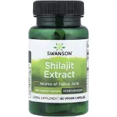 Swanson Health Shilajit-uute, 400 mg - 60 kasviskapselia