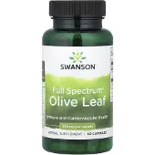 Swanson Health Täyden spektrin oliivilehtiuute, 400 mg - 60 kapselia
