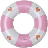 Swim Essentials Uimarenkaat 55 Cm Cozy Hearts Cozy Hearts 55 cm Vaaleanpunainen 55 cm 3-6 Years Pojat, Tytöt