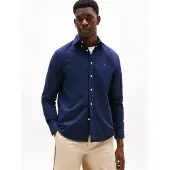 Tommy Hilfiger Solid Heritage Oxford Rf Shirt - Blue - L