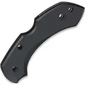 Flytanium Titanium Scale Kit For Spyderco Dragonfly, Black DLC