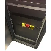 EFB Elektronik Elektronik OFF-1866TS.V1RW-AK, Itseseisova teline, 18U, Musta