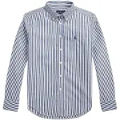 Ralph Lauren 50/1 Poplin-Ls Bd-Si-Sps - Blue - 163-174