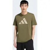 Adidas M Camo Logo T - Khaki green - XL